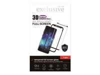 Insmat 3D Full Screen Glass - Näytön suojus tuotteelle matkapuhelin - 3D - lasi - kehyksen väri musta malleihin Samsung Galaxy S8, S9 860-9982