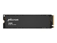 Micron 2400 - SSD - salattu - 2 Tt - sisäinen - M.2 2280 - PCIe 4.0 (NVMe) - AES 256 bittiä - TCG Opal Encryption 2.01, Self-Encrypting Drive (SED) MTFDKBA2T0QFM-1BD15ABYYR