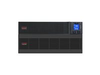 APC Easy UPS SRV SRV6KRILRK - UPS (telineasennettava) - Vaihtovirta 220-240 V - 6000 watti(a) - 6000 VA - 1-vaiheinen - USB, RS-232 - lähtöliittimet: 1 - 2U - sekä Rail Kit, External Battery Pack SRV6KRILRK